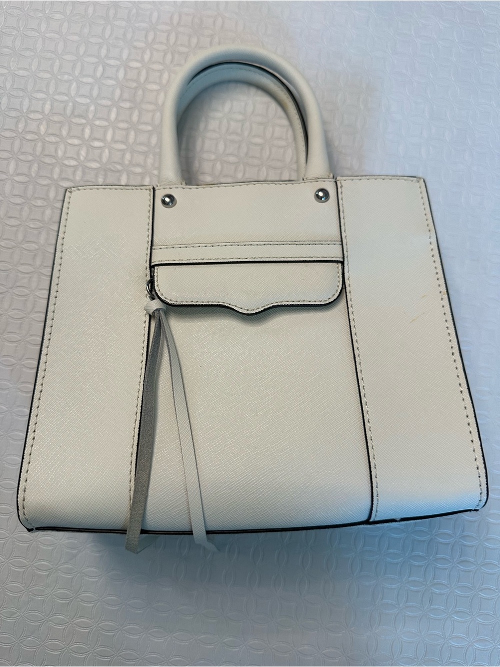Rebecca Minkoff off-whiteTop-Handle Satchel - Picture 3 of 16